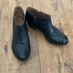 Women’s Lucky Brand Black Booties Size 6.5